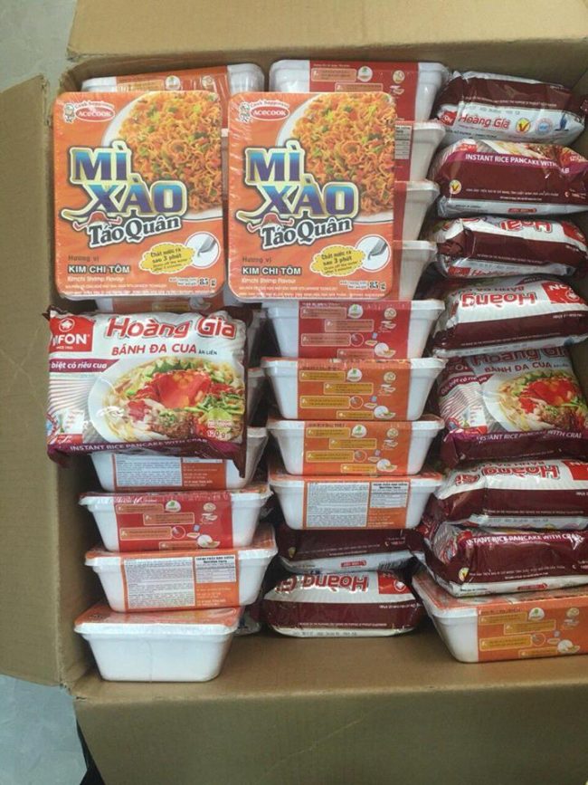 gửi thực phẩm đi nước ngoài